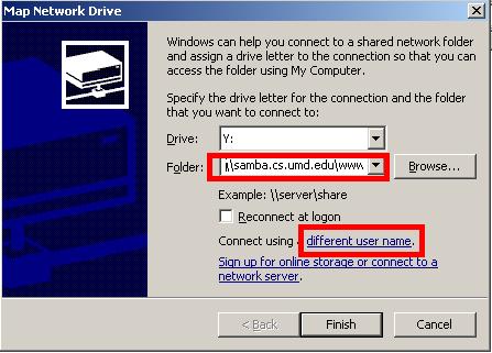 Map Network Drive Wizard